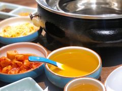 南瓜糊-明洞阿姨·韩式酱蟹烤肉·创意料理(三元桥店)