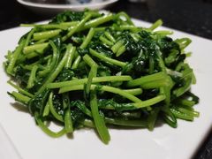 茼蒿-潮三爷砂锅焗海鲜·生腌·海鲜粥(朝晖店)