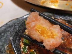 干贝咸蛋黄虾滑-哥老官重庆美蛙鱼头(龙湖杭州金沙天街店)