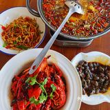 虾味道很好，还新鲜。笋子赞赞赞