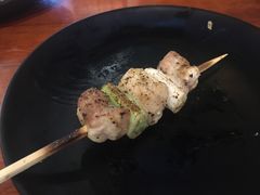 鸡腿肉大葱-鸟串烧Yakitori