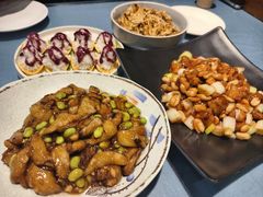 毛豆烧茄子-玉桥餐厅(天坛店)