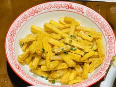 咸蛋黄茄子-蛮佬拾·乡里土菜馆(河西王府井店)