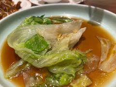 白灼西生菜-頂好酒家·经典粤菜(海信广场店)