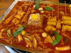 鱼饼火山炒年糕-包装马车·韩国料理·포장마차