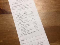 账单-夏苑(新加坡丽思卡尔顿美年酒店)