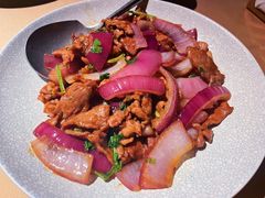 葱嫩牛肉-山石榴·贵州菜(丰盛里店)