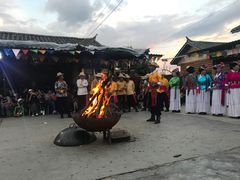 -摩梭传统篝火晚会
