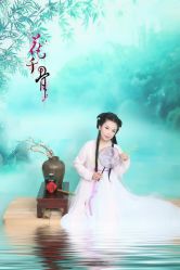 -后宫·古装汉服京剧儿童亲子全家福摄影