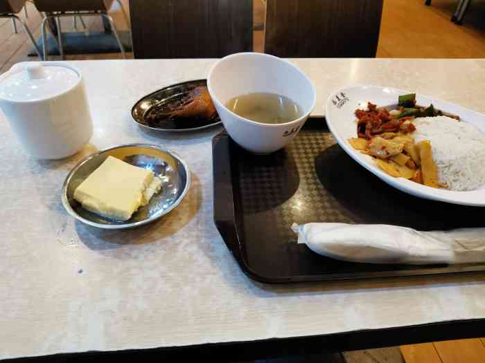 添美食快餐-"豆腐酿有点焦的样子,吃起来不怎么好吃.蒸.