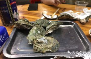 Steamed Fresh Oysters