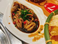熟腌八爪鱼-周记潮汕牛肉·小龙虾烧烤(九亭金地广场店)