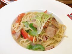 奶油培根配意面-萨贝尔意式西餐厅(古城新梦店)