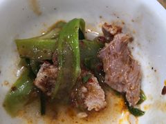 水煮肉片-雨田饭店