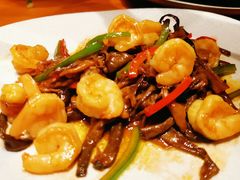 茶树菇炒虾仁-香榭里音乐酒吧(丰美店)