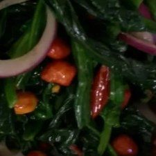 菠菜花生米-6号瓦房露营烤场