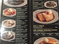 菜单-Pancakes on the rocks(Darling Harbour)