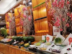 自助取餐区-芭菲盛宴·环球美食(锦城万达广场店)