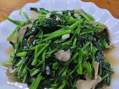 杏鲍菇炒菜苖-温州一家人美食(西木头市店)