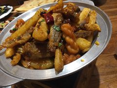 -东来菜馆•手抓海鲜家常菜•海鲜锅贴(鸽子窝店)