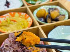 走进哈佛大学的蟹黄饭-轻蔬不用等·素食(江苏路店)