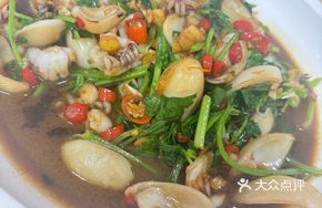 Stir-fried Baby Squid