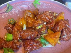 鲜菌蜜椒和牛粒-上海苏宁宝丽嘉酒店·嘉府壹号中餐厅