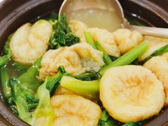 菜叶浸鱼腐-东江渔村·古典园林·30年粤菜老字号(太和店)