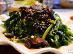 豆豉鲮鱼油麦菜-吴记酱骨炖菜馆(西大直街店)