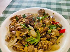 辣炒花蛤-华圆美食