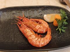 铁板黑虎虾-粤海喜来登酒店-班妮海鲜铁板烧和牛放题餐厅(天河城店)