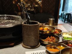 -草家酱蟹炭火烤肉店(珲春南路一店)
