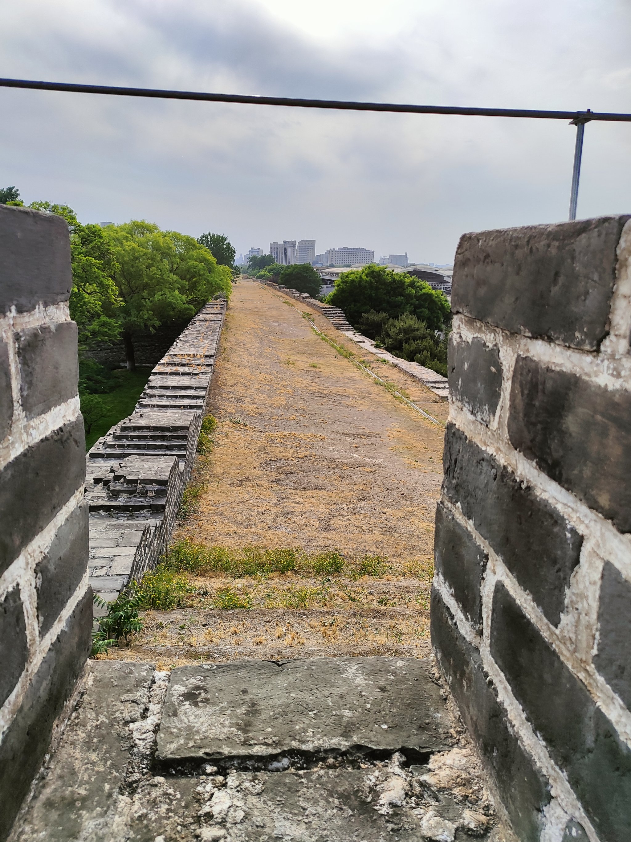 明北京城城墙遗存图片