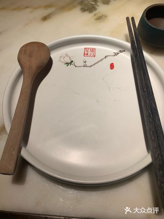绿茶餐厅(燕郊永旺店)餐具摆设图片