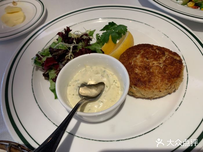 Wolfgang’s Steakhouse 沃夫冈牛排馆(上海白玉兰广场店)招牌蟹肉饼图片