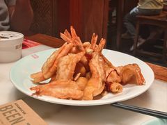 梨球果仁虾-小吊梨汤·北京菜·烤鸭(鸟巢店)