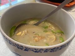姜酒鸡汤浸丝瓜-小粤楼·怀旧粤菜(万辉国际广场店)
