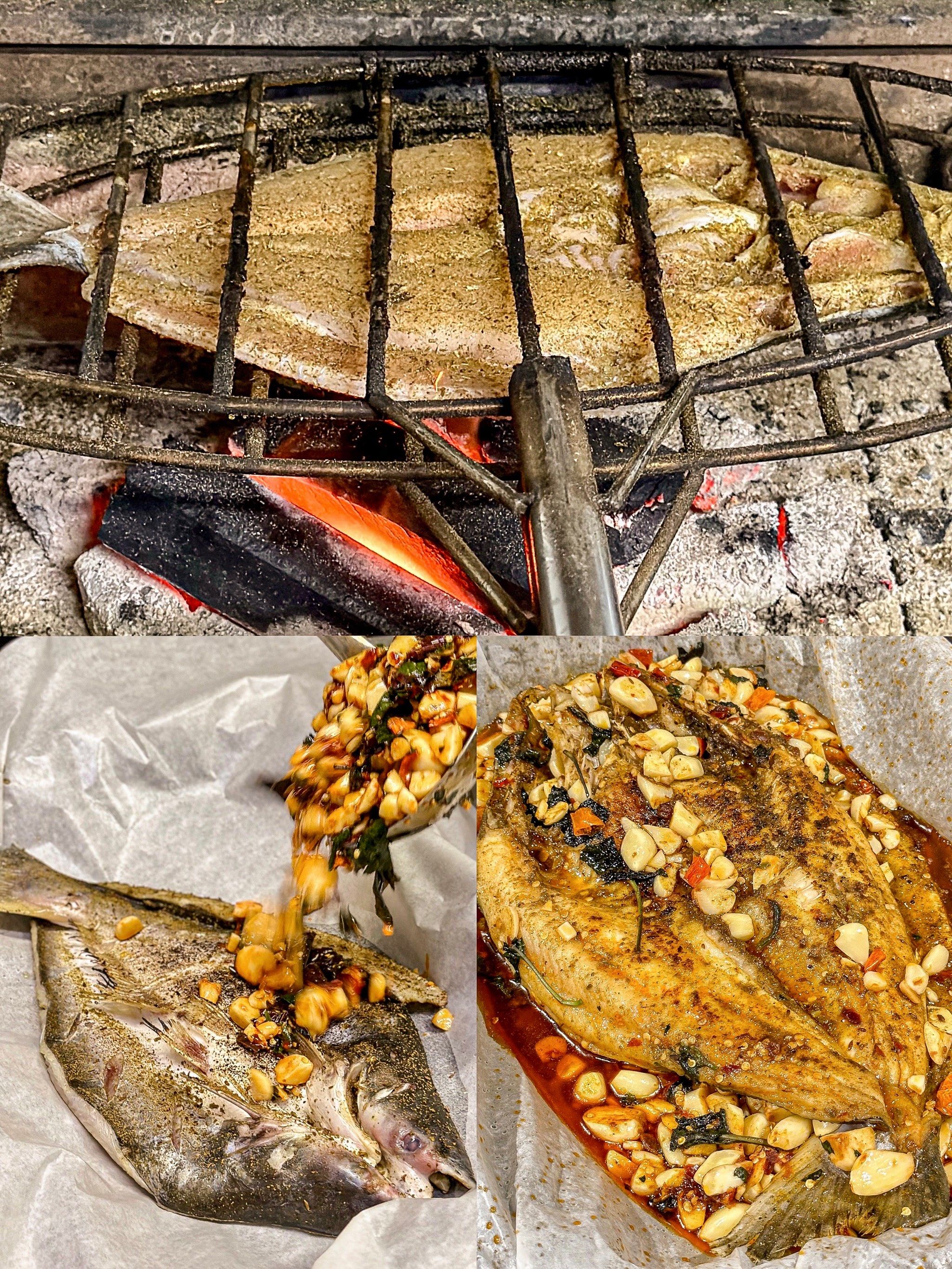 好吃不贵!古法炭烤鱼🐟