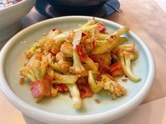 培根虾米煸菜花-港丽餐厅(高德置地店)