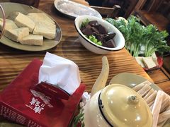 真鲜嫩鸭血-东镇老火锅(长春路首店)