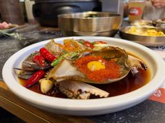 -草家酱蟹炭火烤肉店(珲春南路一店)
