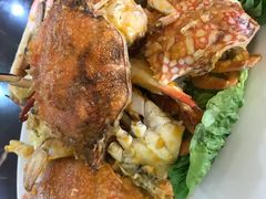 咸蛋黄螃蟹-兴旺海鲜砂煲王