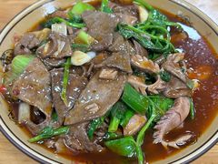 肝腰合炒-周师饭店