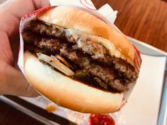 蘑菇芝士汉堡-FATBURGER 特富客汉堡(外交公寓店)