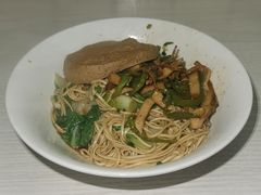 青椒干子肉丝干拌面-高邮面馆(明瓦廊店)