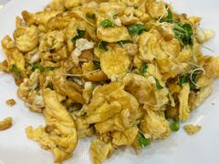 香椿苗炒鸡蛋-李连贵熏肉大饼(天通苑店)