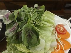 蔬菜拼盘-菌乡缘·野生菌蒸汽鱼火锅(江边夜市店)