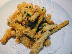 咸蛋黄茄子-园里前·10年私厨·福建菜(台江万达鳌峰洲店)