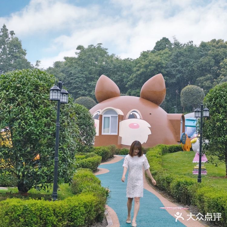 成都周边亲子游｜萌到想尖叫的卡通童话村