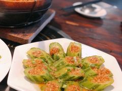金银蒜蒸丝瓜-七寸飝大饭店(马场店)